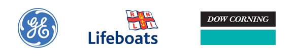 General Electric, RNLI Lifeboats and Dow Corning