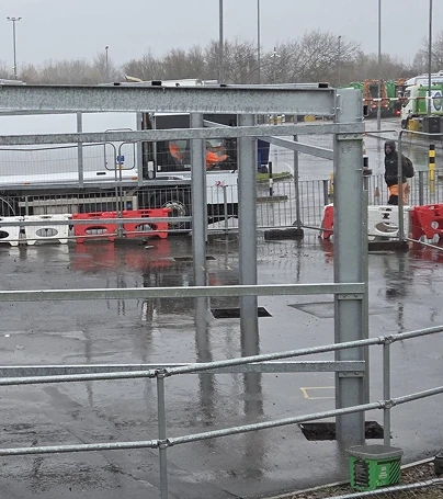 Completed freestanding building project at Lamby Way Recycling Centre