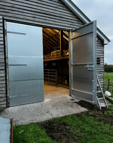 Large Metal Doors Project
