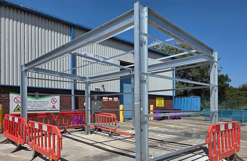 Steel Building Frames Steel Building Frames