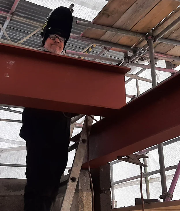 Custom Steel Beam Fabrication