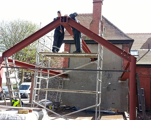 Architectural Metal Work Installation